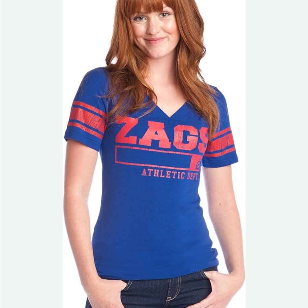 NCAA Gonzaga Bulldogs V-Neck Women's Top